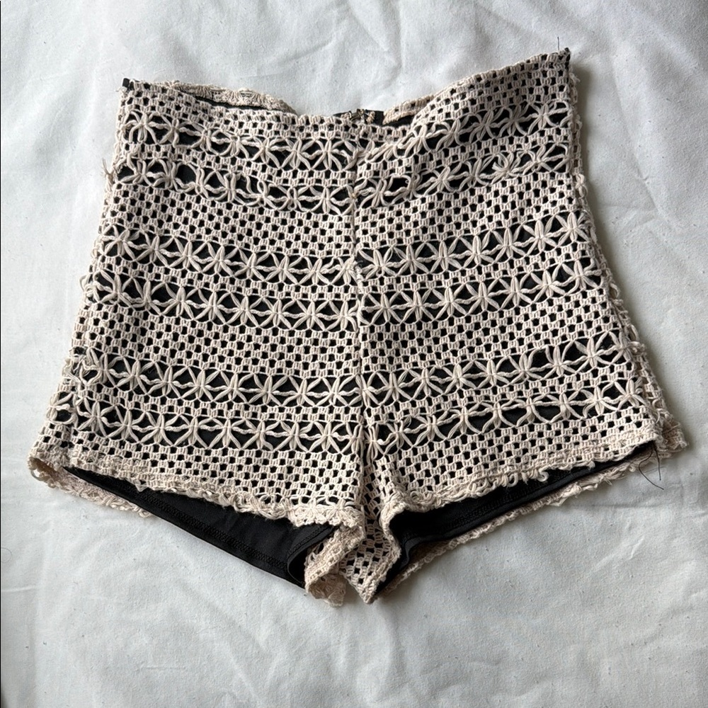 Women's Crochet Lace Shorts